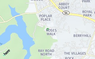 Map of 209 Rose Walk Lane, Carrboro, NC 27510, USA