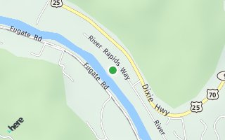 Map of Lot 13 River Rapids Way, Del Rio, TN 37727, USA