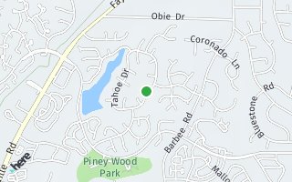 Map of 5912 Tahoe Drive, Durham, NC 27713, USA