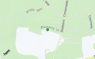 Map of 3000 Blueberry Lane, Chapel Hill, NC 27516, USA