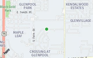 Map of 439 E 147th St, Glenpool, OK 74033, USA