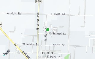 Map of Rt6 Lincoln, Lincoln, AR 72744, USA