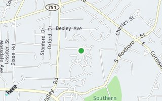Map of 35 Glenmore Drive, Durham, NC 27707, USA