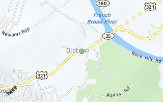 Map of 818 Highway 321, Newport, TN 37821, USA