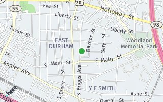Map of 212 N Briggs, Durham, NC 27703, USA