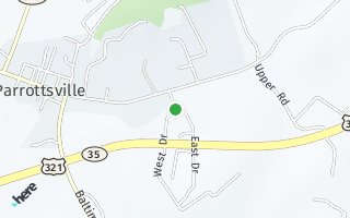 Map of Lot 22A West Drive, Parrottsville, TN 37843, USA
