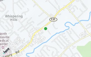 Map of 7543 Holly Crest Lane, Knoxville, TN 37938, USA