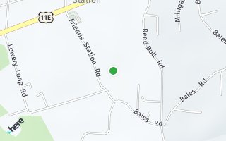 Map of 1016 Friends Station Road, New Market, TN 37820, USA