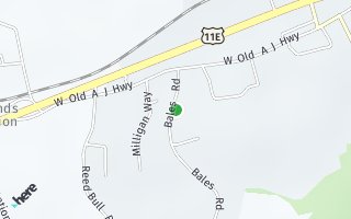 Map of 840 Bales Road, New Market, TN 37820, USA