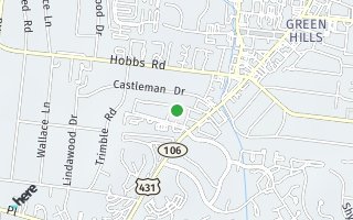 Map of 5025  Hillsboro Rd 5C, Nashville, TN 37215, USA