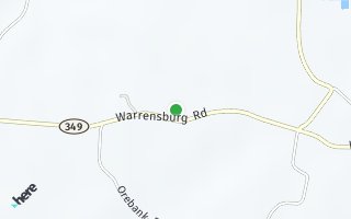 Map of 6660 Warrensburg Road, Mosheim, TN 37818, USA