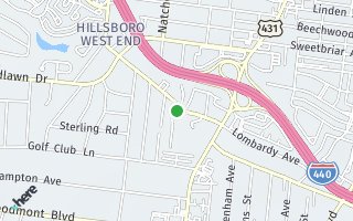 Map of 2123 Sharondale Drive, Nashville, TN 37215, USA
