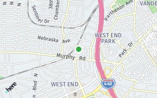 Map of 511 Acklen Park, Nashville, TN 37205, USA