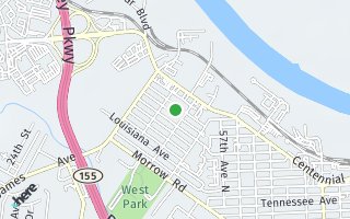 Map of 6109B New York Avenue, Nashville, TN 37205, USA