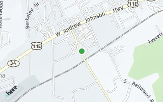 Map of 241 Merchants Greene Blvd, Morristown, TN 37814, USA