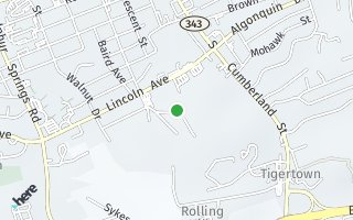 Map of 1341 Hickory Lane, Morristown, TN 37813, USA