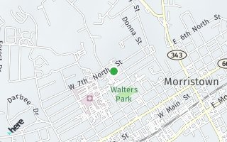 Map of 521 W 7th North Street, Morristown, TN 37814, USA