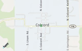 Map of Rt4, Colcord, OK 74338, USA