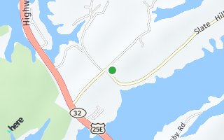 Map of 3210  Slate Hill Road, Bean Station, TN 37708, USA