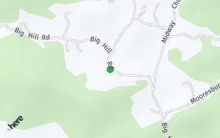 Map of Big Hill Rd, Mooresburg, TN 37811, USA