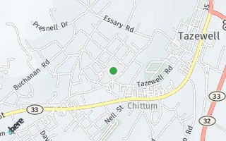 Map of 311 Mimosa St, Tazewell, TN 37879, USA