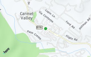 Map of 27525  Quintana, Carmel Valley, CA 93924