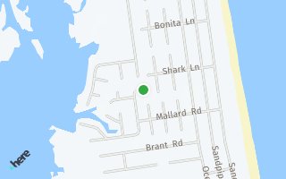 Map of 701 Dolphin Lane, Carova, NC 27927, USA