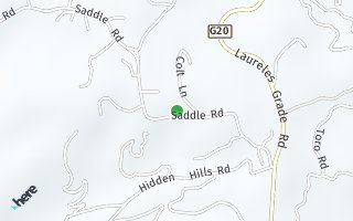 Map of 11975 Saddle Rd, Monterey, CA 93940, USA