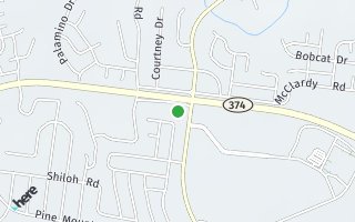 Map of 283 Stonecrossing Dr, Clarksville, TN 37042, USA