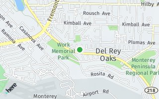 Map of 916 Portola Drive, Monterey, CA 93940, USA