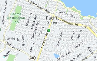 Map of 501  Forest Ave, Pacific Grove, CA 93950