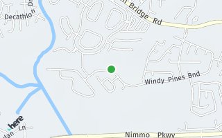 Map of 2529 Windy Pines Bend, Virginia Beach, VA 23456, USA