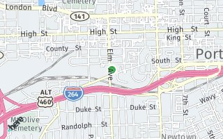 Map of 913 Elm Ave., Portsmouth, VA 23704, USA