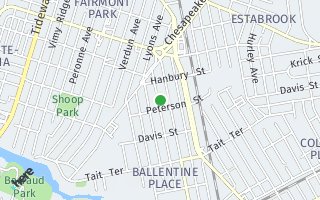 Map of 2830  Vincent Ave., Norfolk, VA 23509