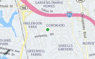 Map of 932 Marietta Ave., Norfolk, VA 23513, USA