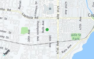Map of 1399 38th Ave, Santa Cruz, CA 95062, USA