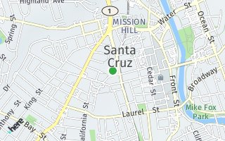 Map of 135-139 Rincon Street, Santa Cruz, CA 95060, USA