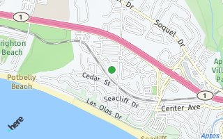 Map of 513 Spruce Street, Aptos, CA 95003, USA