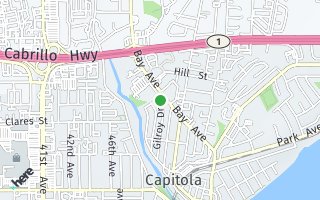 Map of 726 Gilroy Drive, Capitola, CA 95010, USA