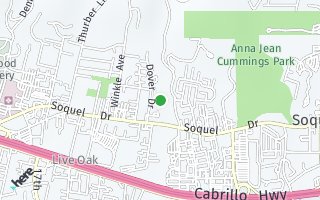 Map of 3116 Erin Lane, Santa Cruz, CA 95065, USA