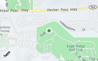 Map of 2460 Club Drive, Gilroy, CA 95020, USA