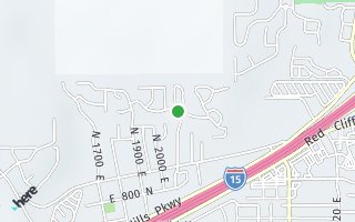 Map of 2184 E Colorado Circle, ST GEORGE, UT 84770, USA