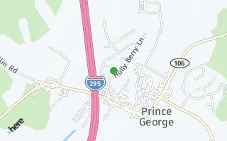Map of 106 Pinetree Ct, Prince George, VA 23875, USA