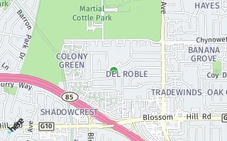 Map of 5356  Avenida Almendros, San Jose, CA 95123, USA