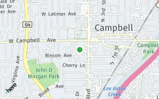 Map of 110 Salice Way, Campbell, CA 95008, USA