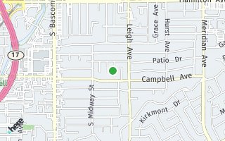 Map of 49 Peter Court, Campbell, CA 95008, USA