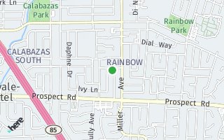 Map of 1501 Danromas Way, San Jose, CA 95129, USA