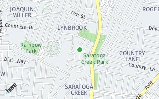 Map of Regency Park, San Jose, CA 95129, USA