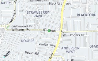 Map of 4433 Williams Road, San Jose, CA 95129, USA