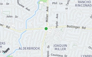 Map of 6312 Bollinger, San Jose, CA 95129, USA
